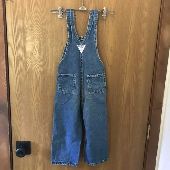 OSHKOSH B’GOSH 4t denim overalls - Picture 2 of 5